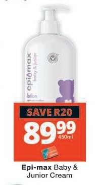 EPI-MAX BABY & JUNIOR CREAM