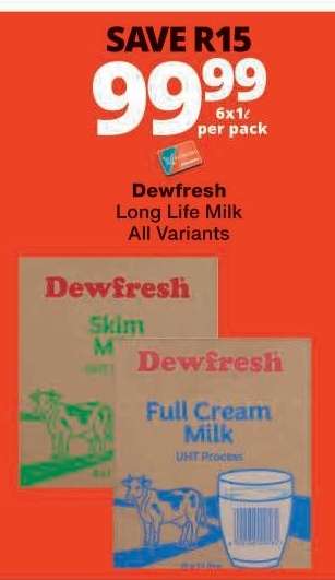 Dewfresh Long Life Milk