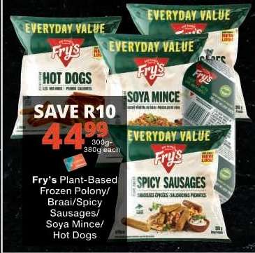 Fry's Plant-Based Products