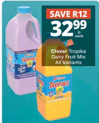 CLOVER TROPIKA DAIRY FRUIT MIX all variants