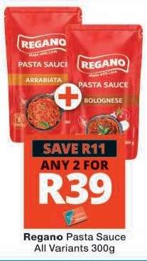 Regano Pasta Sauce