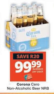Corona Cero Non-Alcoholic Beer NRB