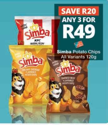 SIMBA POTATO CHIPS