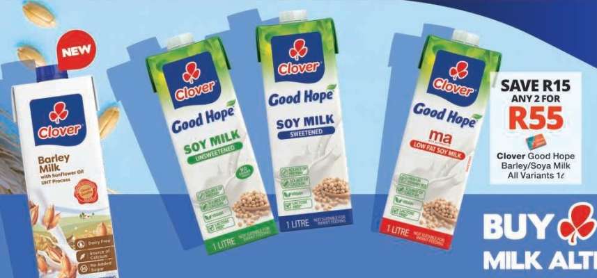 Clover Good Hope Barley/Soya Milk