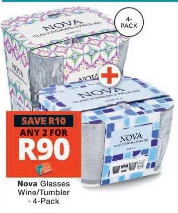 Nova Glasses Wine/Tumbler