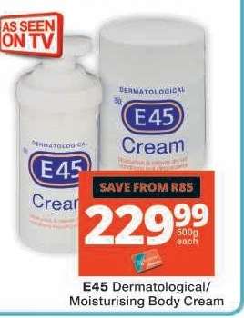 E45 Dermatological/Moisturising Body Cream