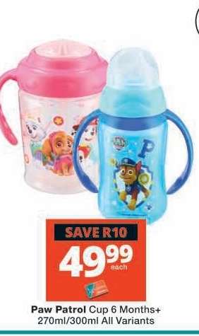 Paw Patrol Cup 6 Months+