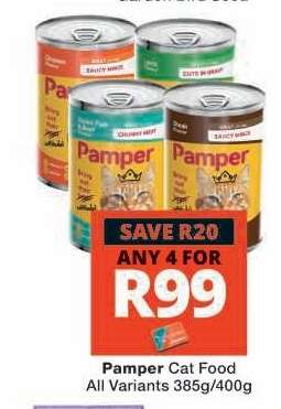 Pamper Cat Food