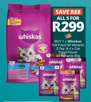Whiskas Cat Food Bundle