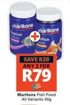 Marltons Fish Food