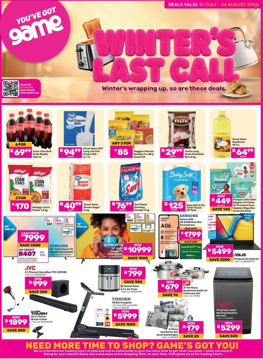 Game specials - 21/07/2026 - 24/08/2026. Page 1