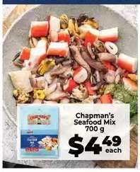 Chapman's Seafood Mix
