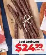 Beef Droëwors