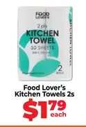 Food Lover’s Kitchen Towels 2s