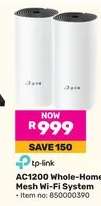 AC1200 Whole-Home Mesh Wi-Fi System
