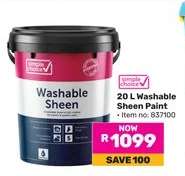 20 L Washable Sheen Paint