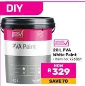 20 L PVA White Paint