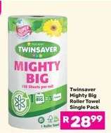 Twinsaver Mighty Big Roller Towel Single Pack