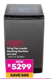 Defy 14 kg Top Loader Washing Machine
