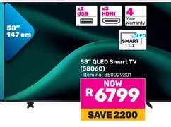 58” QLED Smart TV (58Q6Q)
