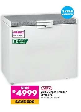 Defy 254 L Chest Freezer (DMF473)