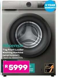 Hisense 7 kg Front Loader Washing Machine