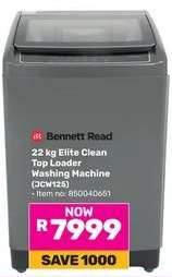 Bennett Read 22 kg Elite Clean Top Loader Washing Machine (JCW125)