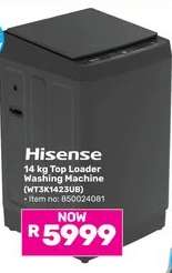 Hisense 14 kg Top Loader Washing Machine