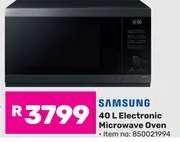 Samsung 40 L Electronic Microwave Oven