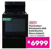 Thermofan+ Kitchenaire 600 Solid Electric Stove (DSS697)