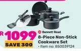 Bennett Read 8 Piece Non Stick Cookware Set