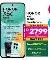 HONOR X6c 128GB Smartphone