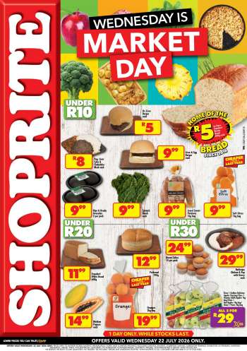Shoprite catalogue  - 22/07/2026 - 22/07/2026.