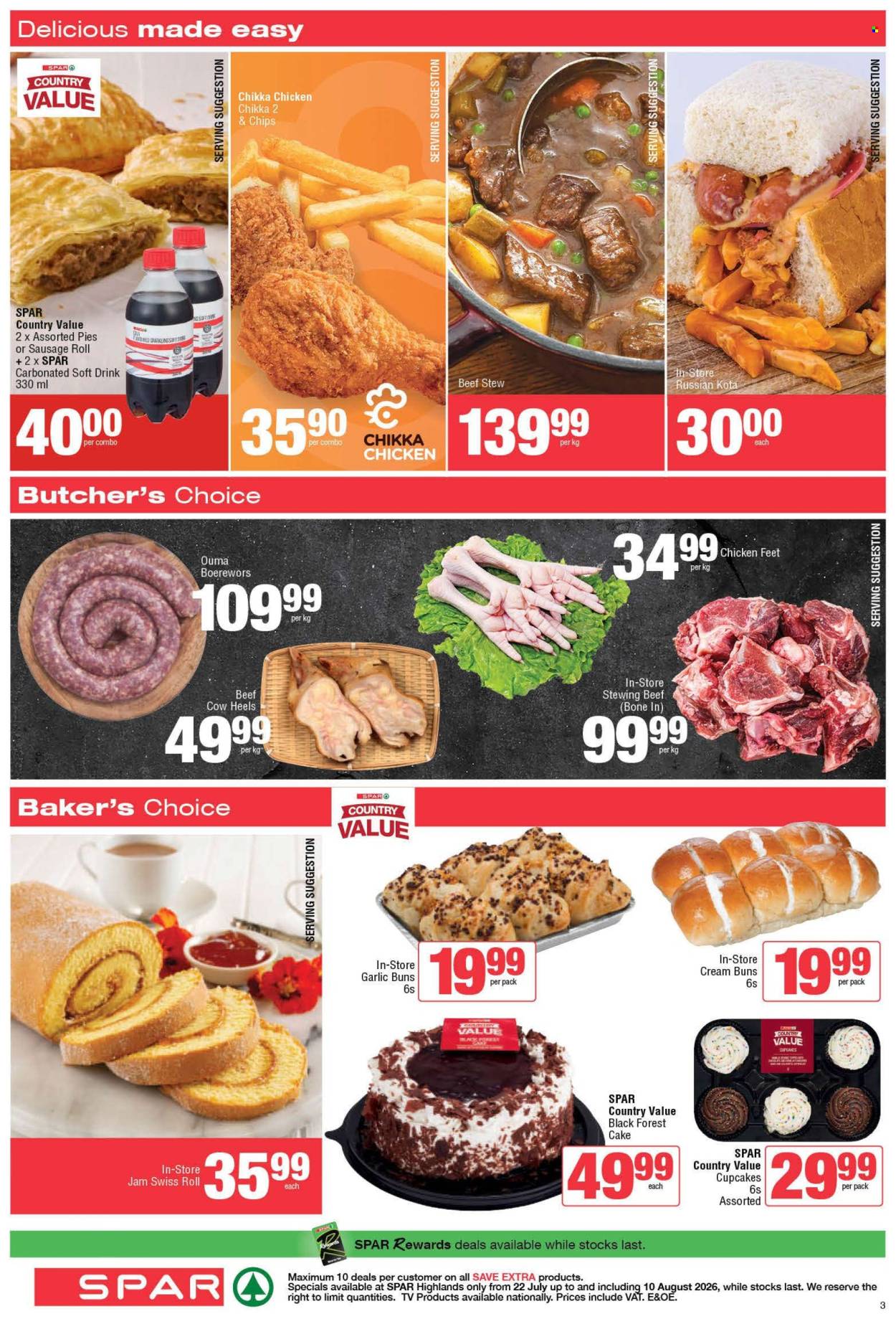 SPAR specials - 22/07/2026 - 10/08/2026. Page 3