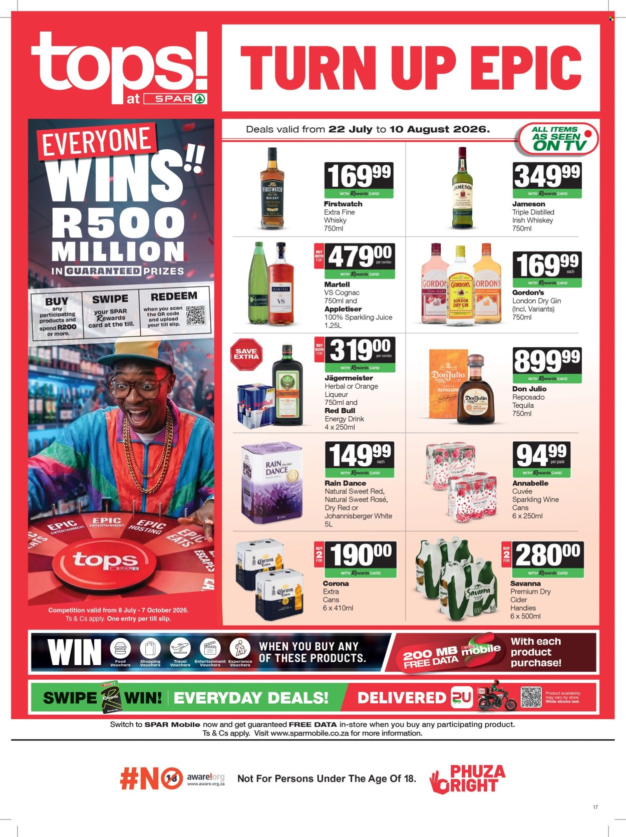 SPAR specials - 22/07/2026 - 10/08/2026. Page 17