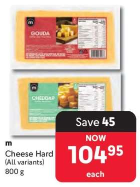 Cheese Hard (All variants)
