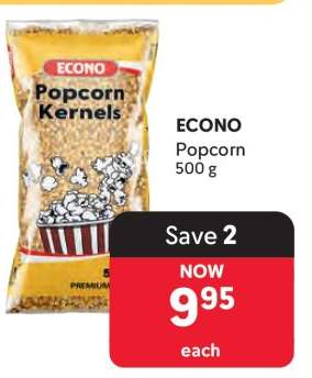 ECONO Popcorn 500 g