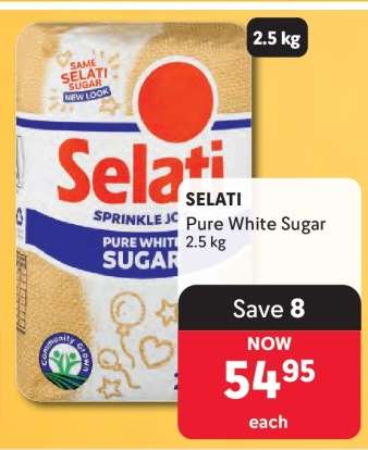 Selati Pure White Sugar