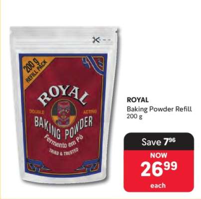 ROYAL BAKING POWDER REFILL