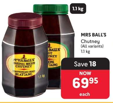 MRS BALL'S CHUTNEY