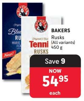 BAKERS RUSKS