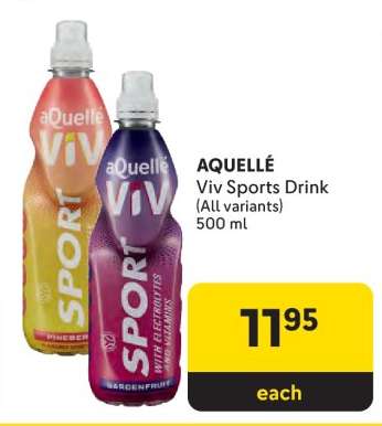 aQuellé Viv Sports Drink