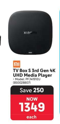 TV Box S 3rd Gen 4K UHD Media Player