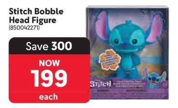Stitch Bobble Head Figure