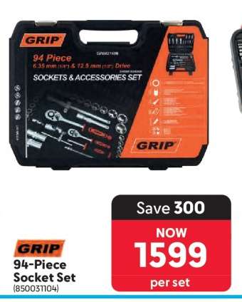 GRIP 94-Piece Socket Set