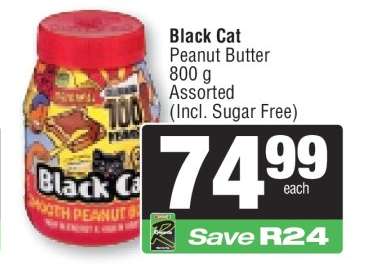 BLACK CAT PEANUT BUTTER