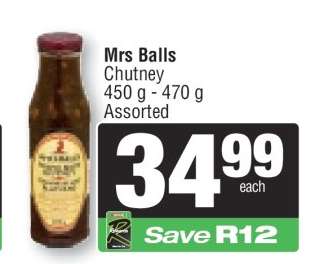 Mrs Balls Chutney