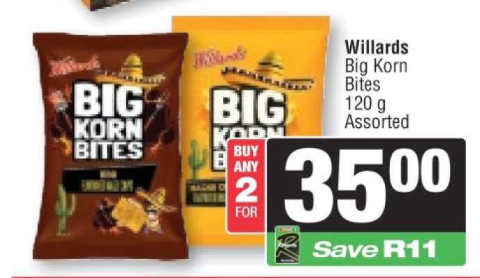 Willards Big Korn Bites