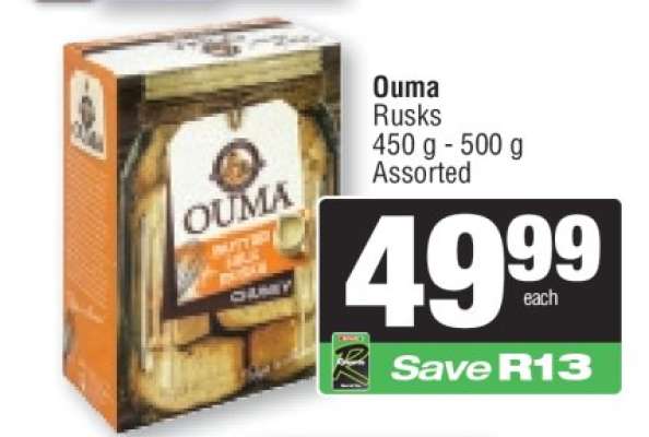 Ouma Rusks