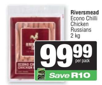 Riversmead Econo Chilli Chicken Russians